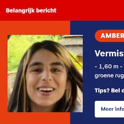 Amber alert voor vermissing van vijftienjarig meisje