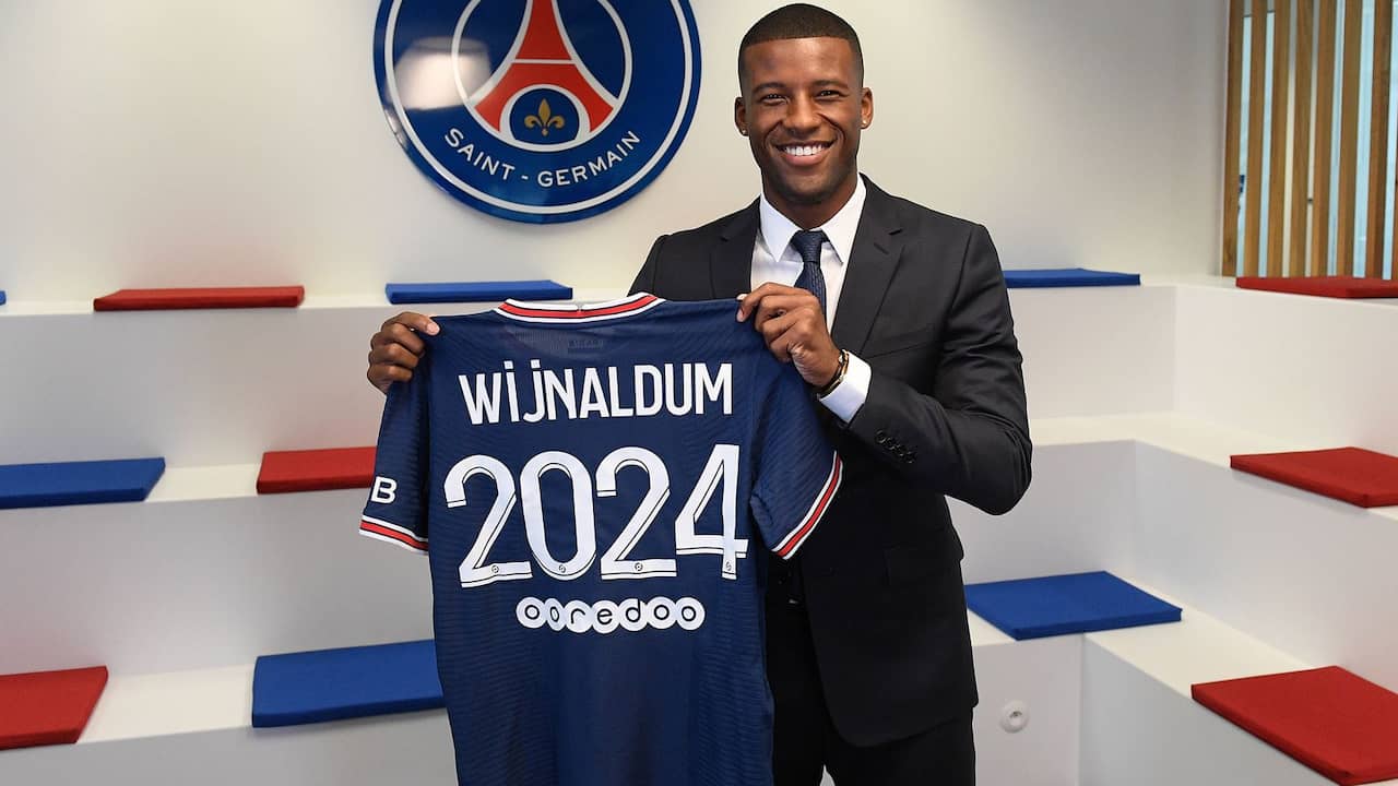 Wijnaldum gepresenteerd bij PSG: 'Pochettino wilde me al naar Spurs halen'