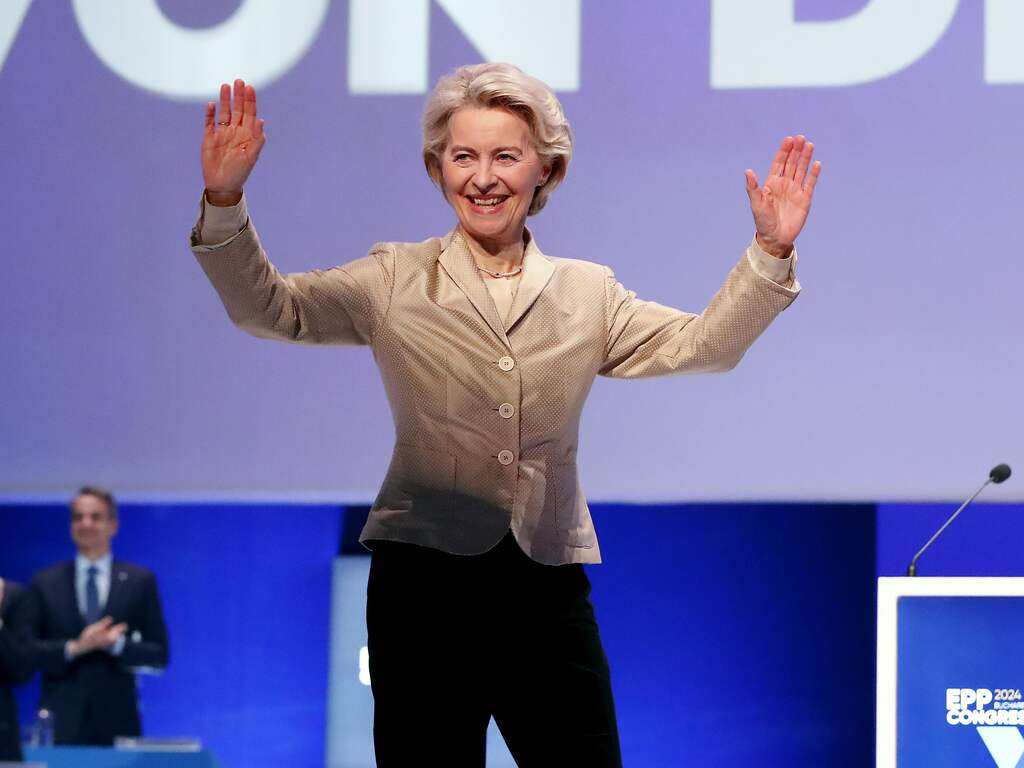 Von der Leyen gekozen als lijsttrekker van Europese christendemocraten