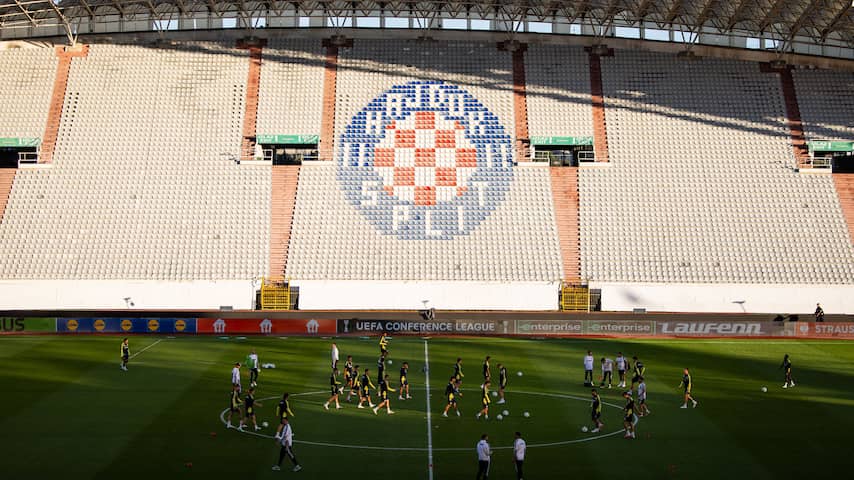 Onrust rond Ajax-fans in Split: 'Opgeroepen om zoveel mogelijk in hotel te blijven'