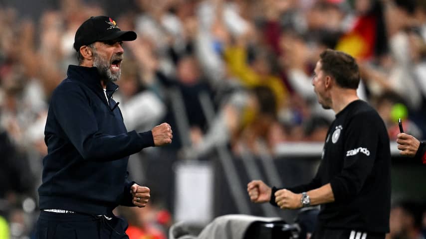 Duitsland herpakt zich na valse start onder Klopp met zege op Servië