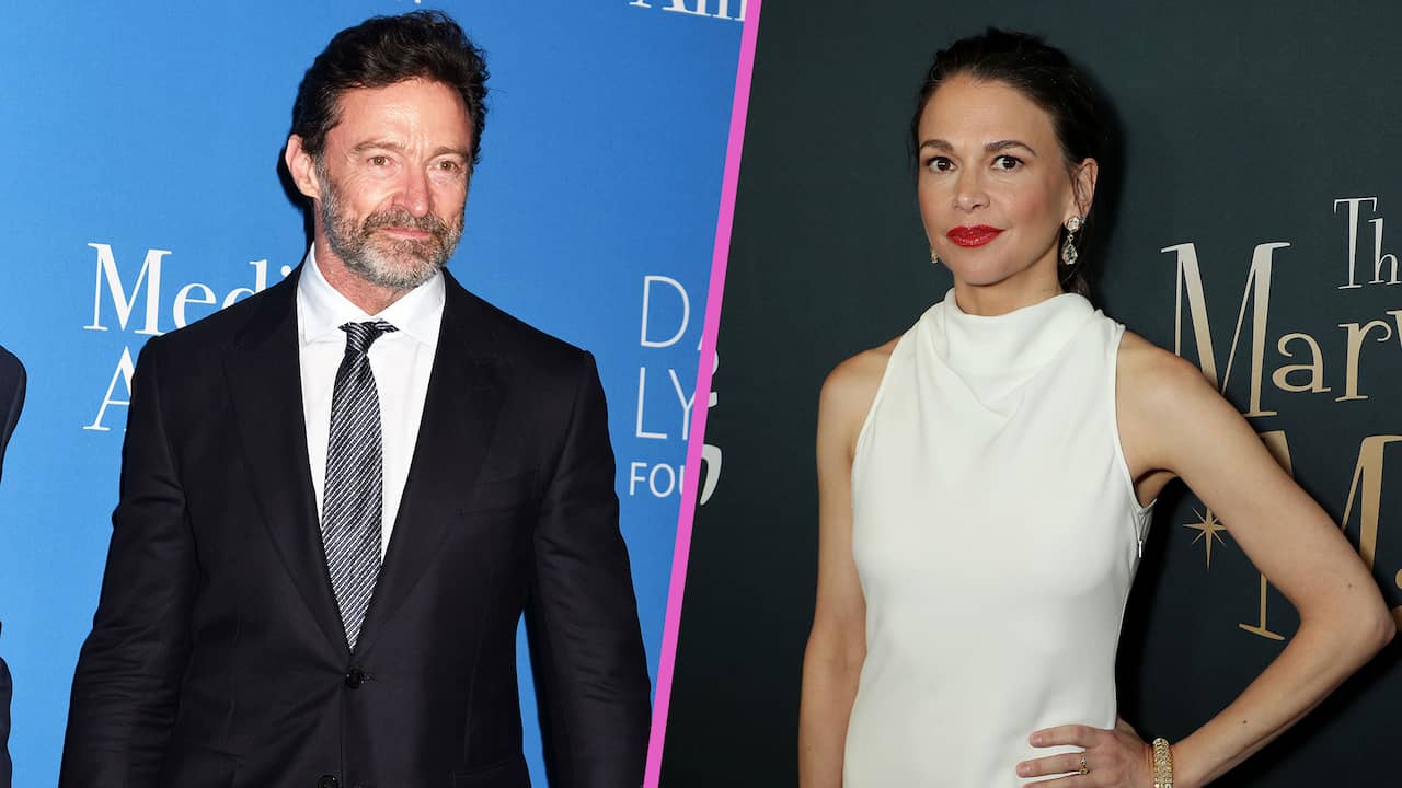 Hugh Jackman hand in hand gezien met Younger-actrice Sutton Foster |  Achterklap | NU.nl