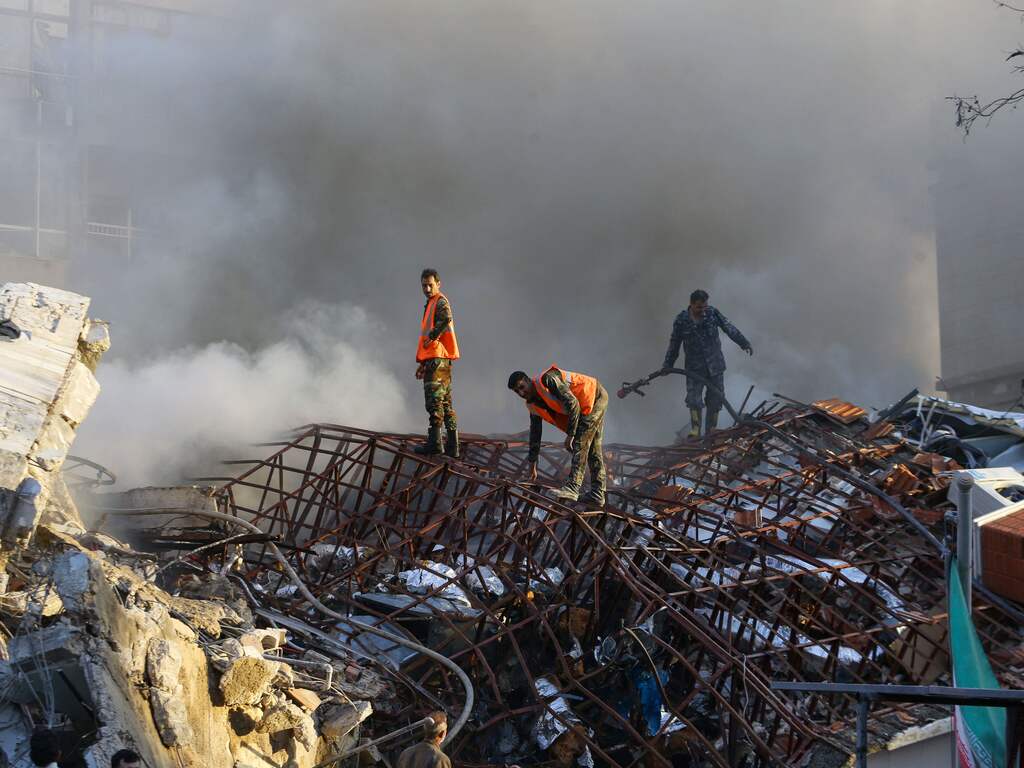 Meerdere doden bij luchtaanval op Iraanse ambassade in Syrië