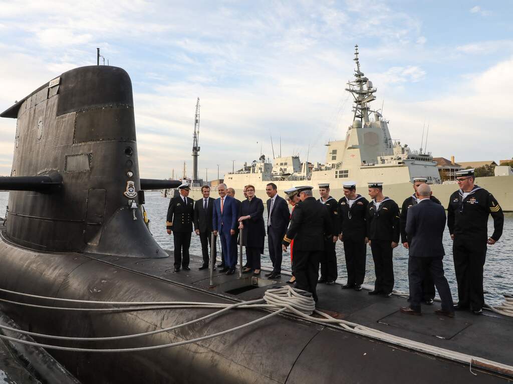 Australië schikt met Frankrijk voor 555 miljoen euro om onderzeeërdeal