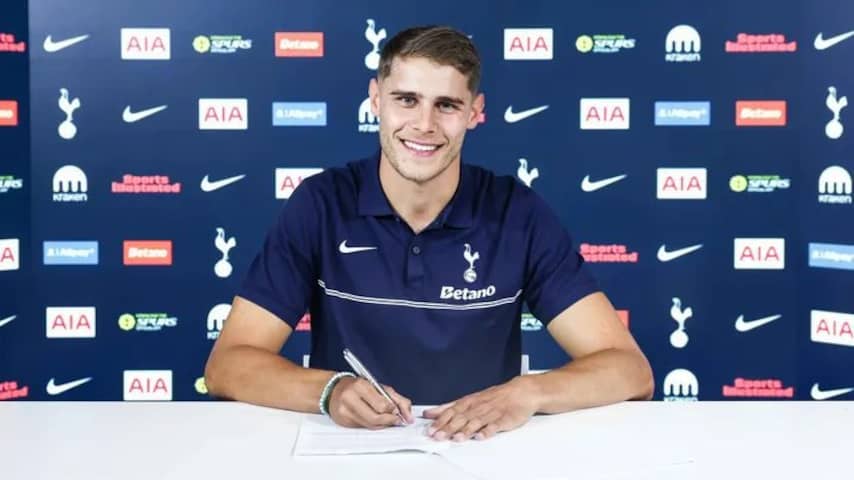 Van de Ven verbindt toekomst aan Spurs met nieuw contract: 'Hou van deze club'