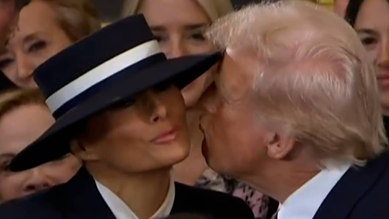 Beeld uit video: Dit ging mis bij de inauguratie van Trump