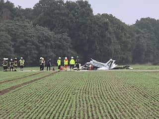 Drie doden doordat uit Hilversum vertrokken vliegtuigje neerstort in Duitsland