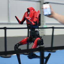 Chinese robot breekt wereldrecord van Usain Bolt op 100 meter sprint