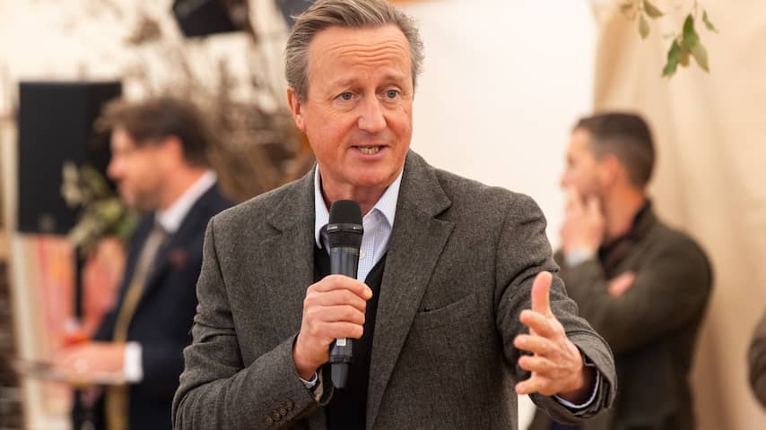 Britse oud-premier Cameron pleit na behandeling prostaatkanker voor screening