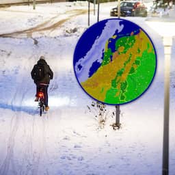 Live sneeuw | Code oranje actief nu groot sneeuwfront over Nederland trekt