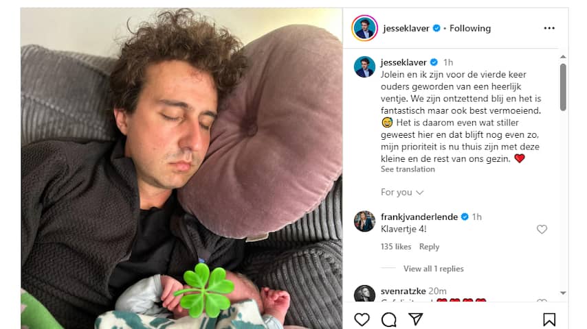 Met Wie Is Jesse Klaver Getrouwd
