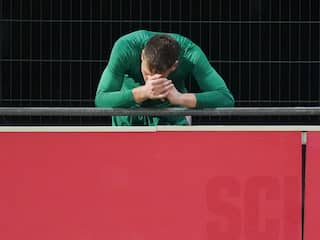 Dramatische avond Jong Ajax-keeper Heerkens: veldspeler eindigt op doel
