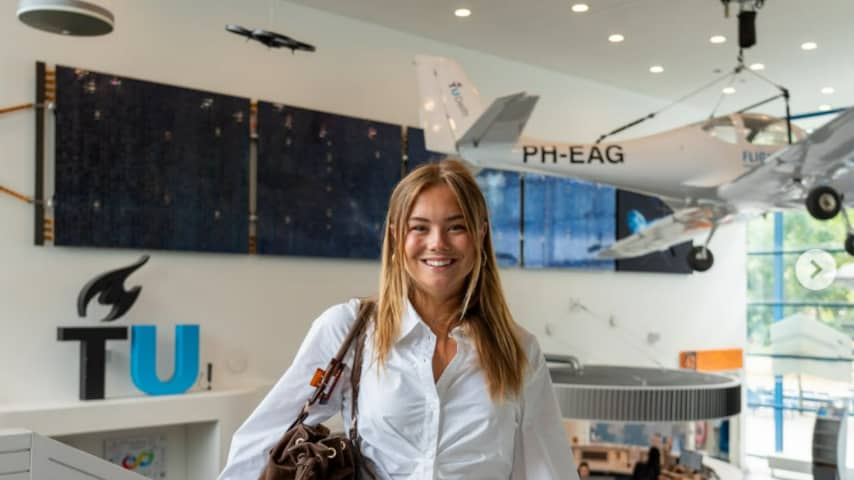 Foto bij Prinses Ariane begint aan studie aan TU Delft, RVD deelt nieuwe foto's