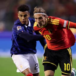 Live Nations League | België en Frankrijk aan elkaar gewaagd, bekijk tussenstand