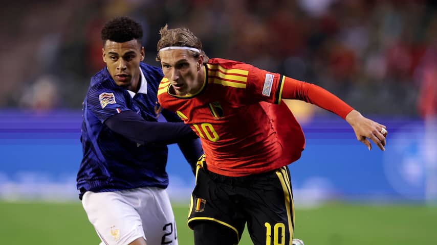 Live Nations League | België en Frankrijk aan elkaar gewaagd, bekijk tussenstand