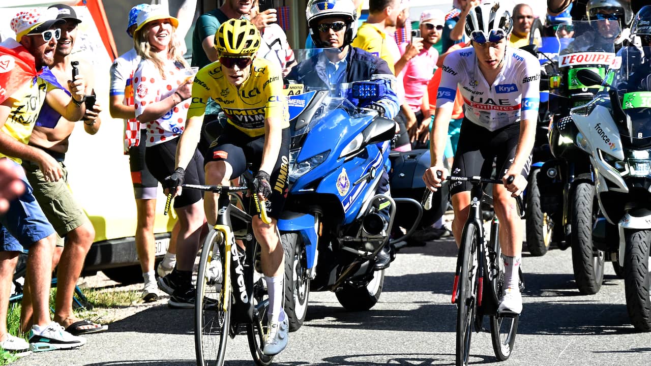 Bekijk hier de ontknoping van etappe 14 in de Tour de France | NU.nl
