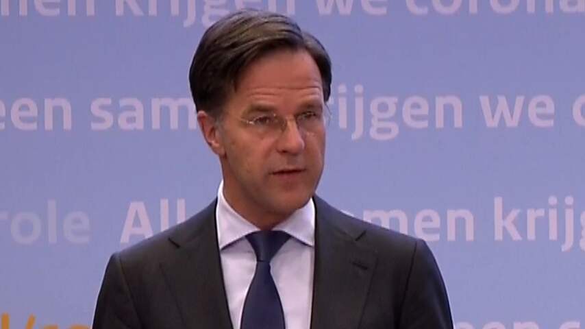 Rutte kondigt versoepelingen aan per 19 mei, maar met 'pauzeknop'