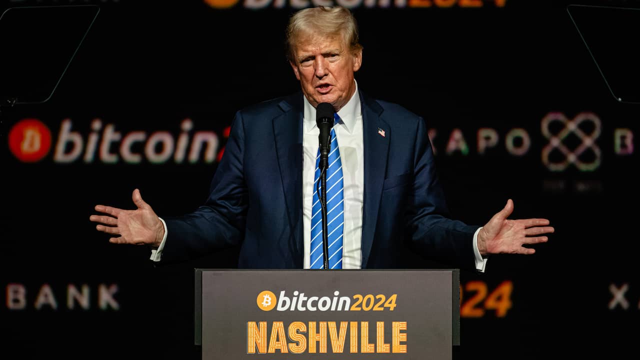 Bitcoinkoers stijgt na Trumps toespraak naar hoogste niveau sinds juni |  Economie | NU.nl