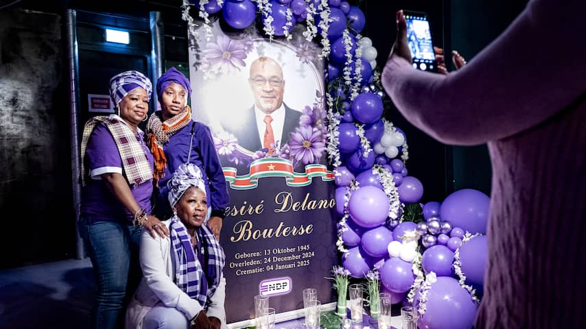 Surinamers herdenken Bouterse met dans, muziek en rouwstoet ...