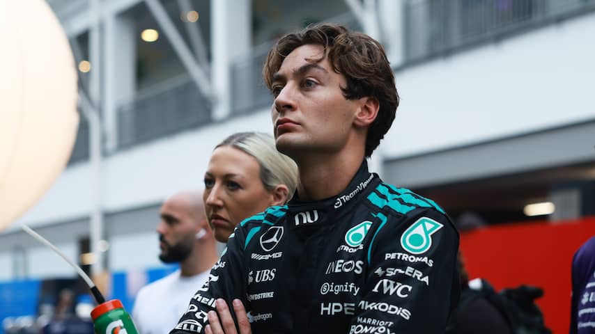 Russell schuldbewust na crash in leidende positie: 'Grote inschattingsfout'