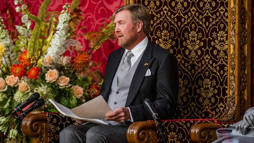 Dit zegt de koning over Oekraïne, kostencrisis en woningtekort