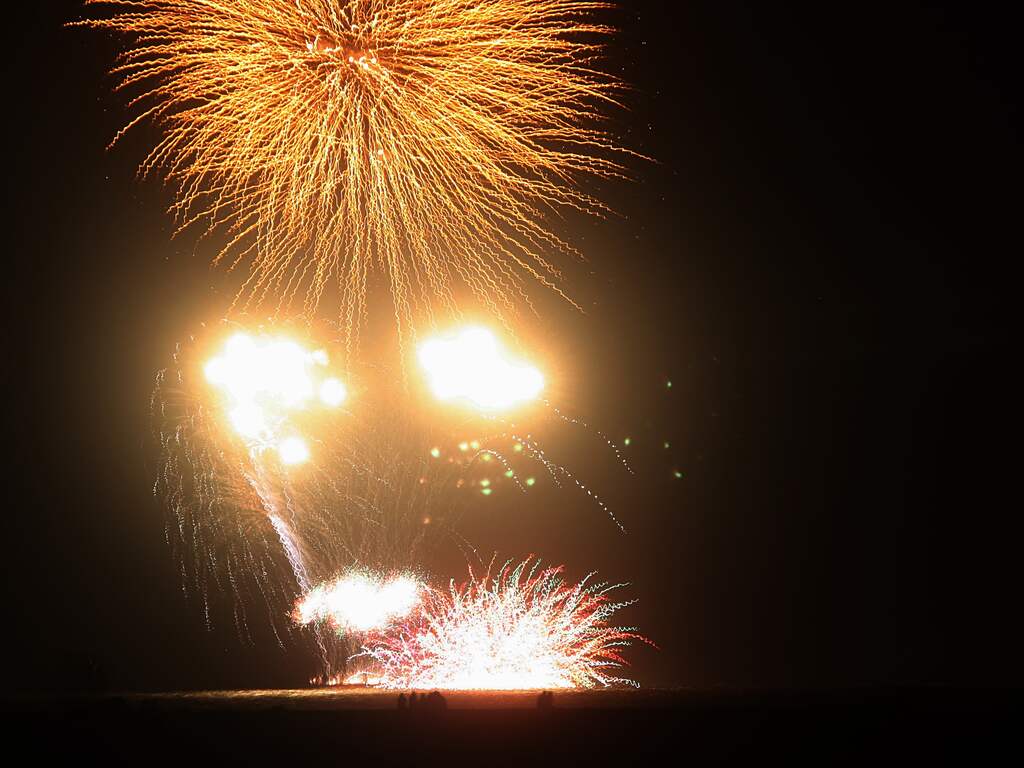 De vuurwerkshows van de 34e Internationaal Vuurwerk Festival in Scheveningen waren zaterdag om 21:45 uur en 22:30 uur te zien. De landen Oostenrijk en China waren aan de beurt om hun kunsten te tonen.