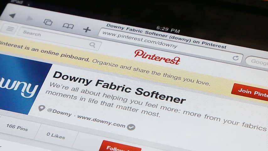 Pinterest na investering bijna 3 miljard euro waard | Tech | NU.nl