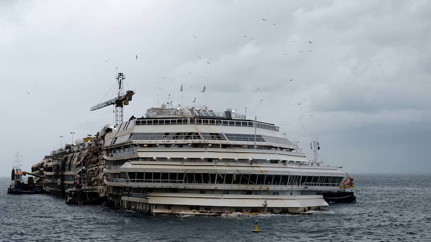 'Costa Concordia moet in Turkije worden ontmanteld' | Buitenland | NU.nl