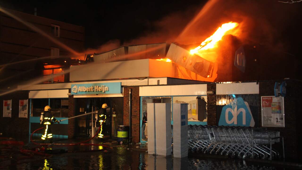 8-jarige verdacht van brand AH in Kwintsheul