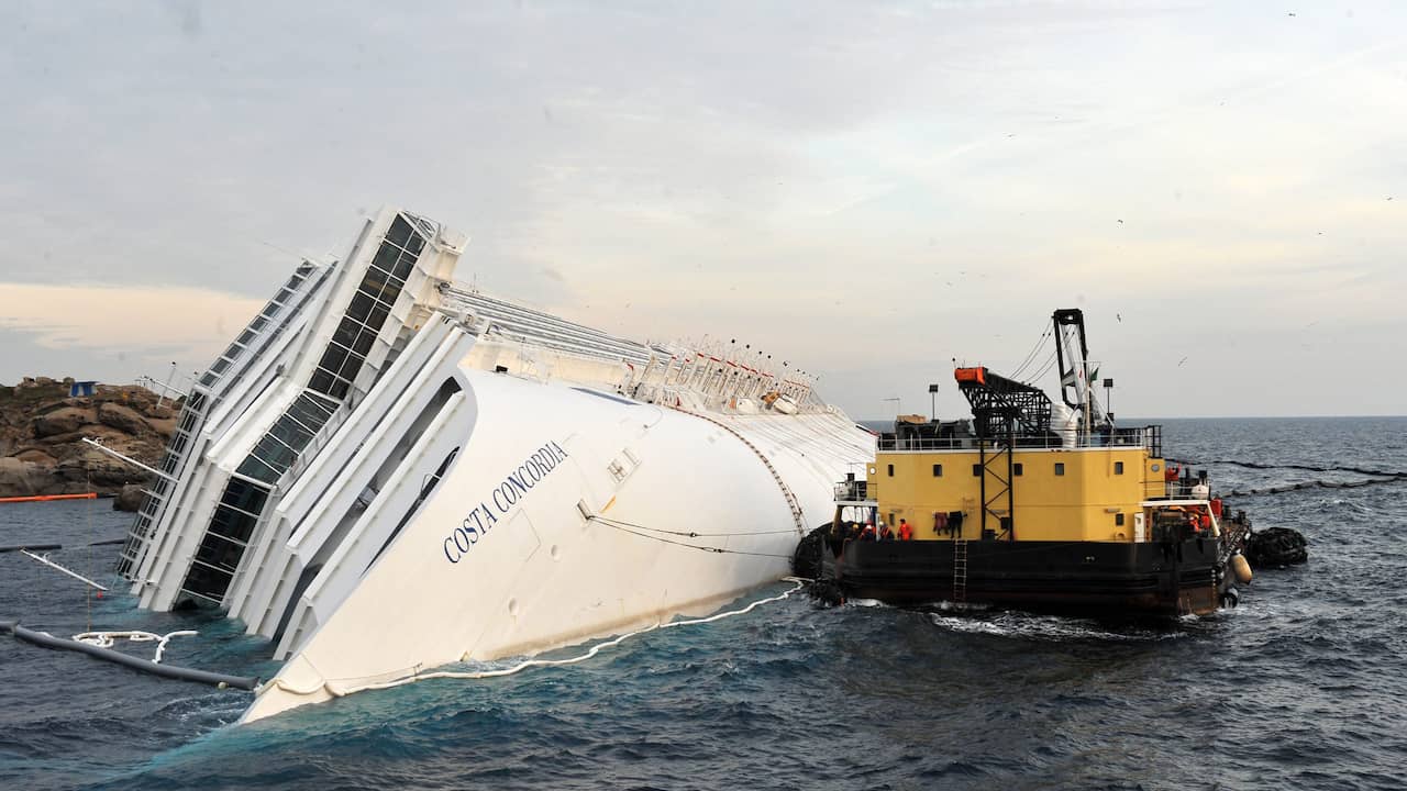 Nederlands bedrijf loopt opdracht Costa Concordia mis | Economie | NU.nl