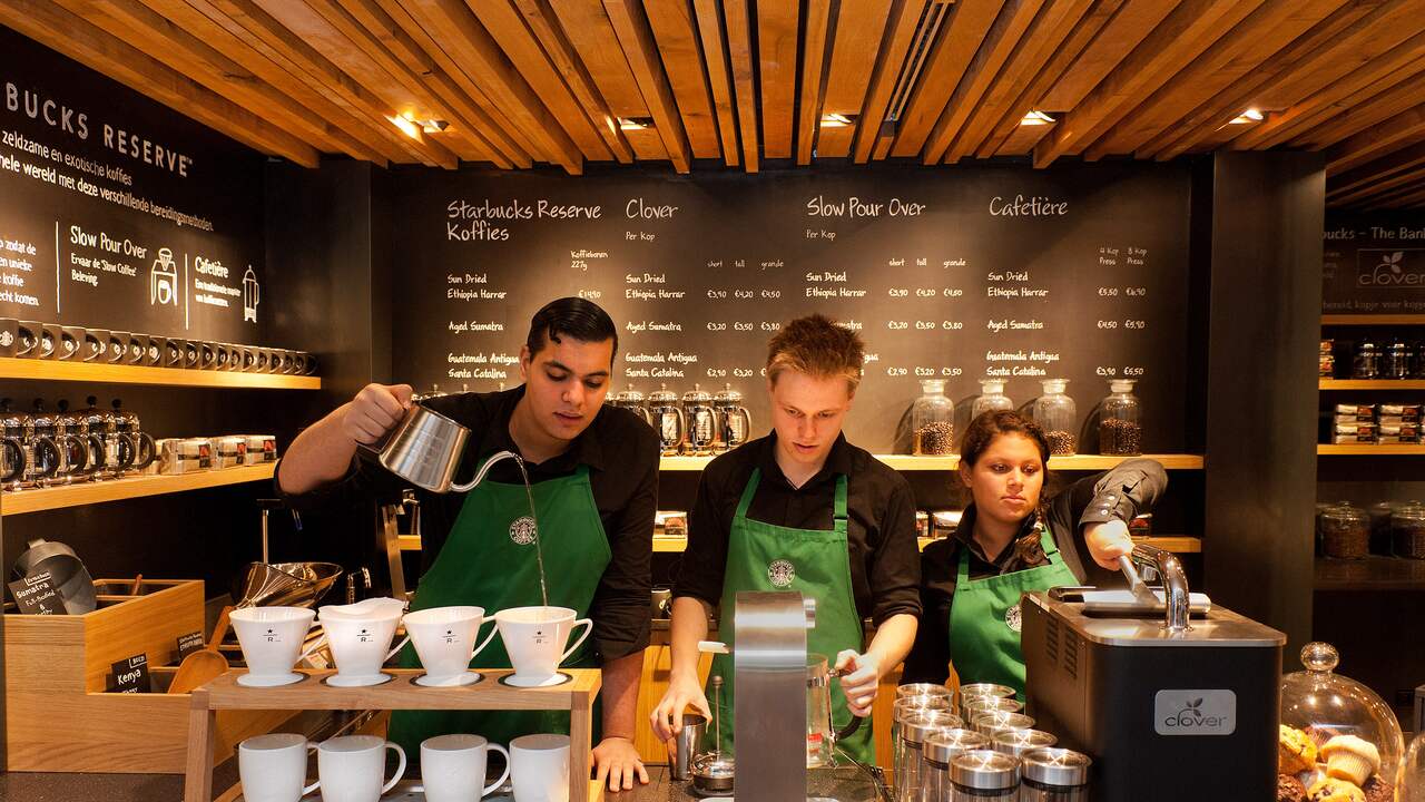 ‘Starbucks in VK niet meer voor dubbeltje op eerste rij’ | Beurs | NU.nl