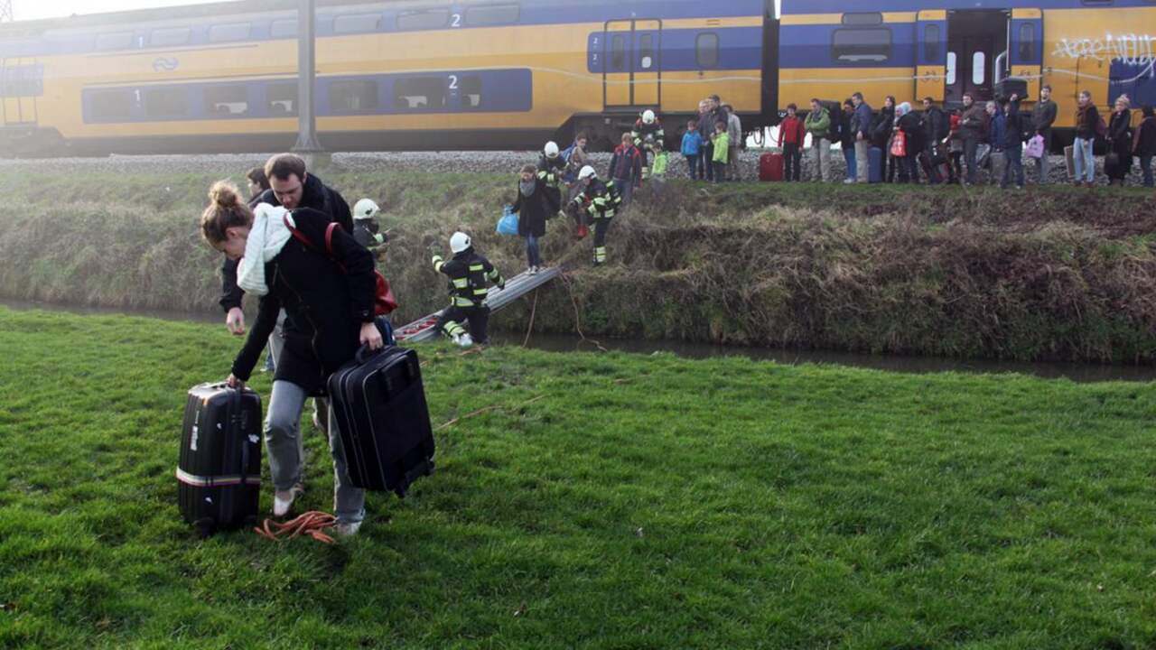 Verdachten treinbrand zijn twintigers uit Nieuwegein