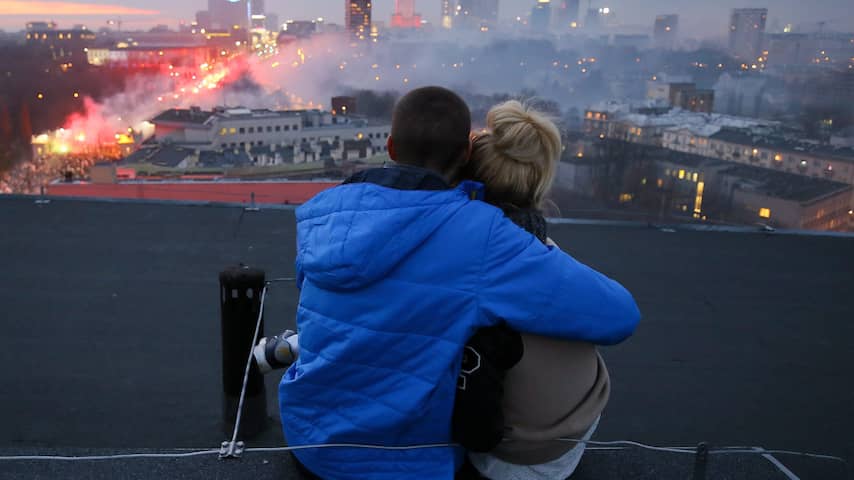 Rellen Rellen tijdens onafhankelijkheidsdag Polen | Algemeen | NU.nl