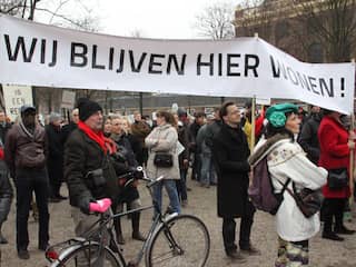 Dit zijn de vier eisen van de deelnemers aan het Woonprotest