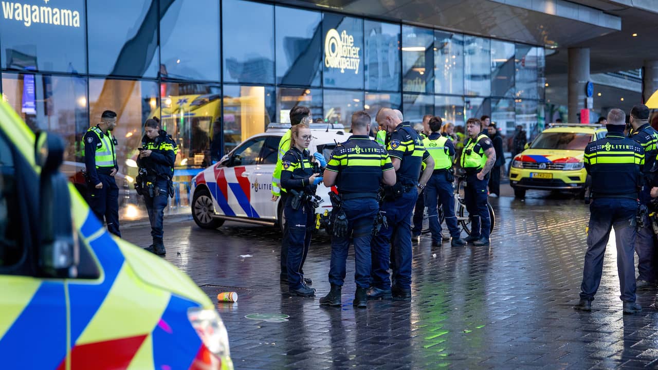 Steekpartij Amsterdam Centraal gelivestreamd op TikTok, man uit Naarden vast