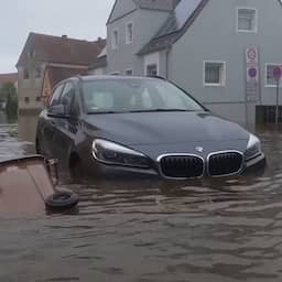 Video | Zware regenval en overstromingen teisteren Zuid-Duitsland