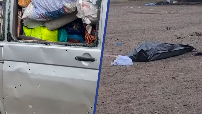 Doden en ravage na aanval in het Oekraïense Zaporizhzhia