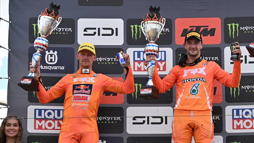 Motorcrosser Herlings zet in Arnhem grote stap naar wereldtitel in MXGP
