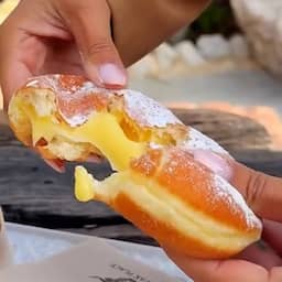 Video | Lange rijen toeristen om gebakje te kopen bij Italiaanse berghut