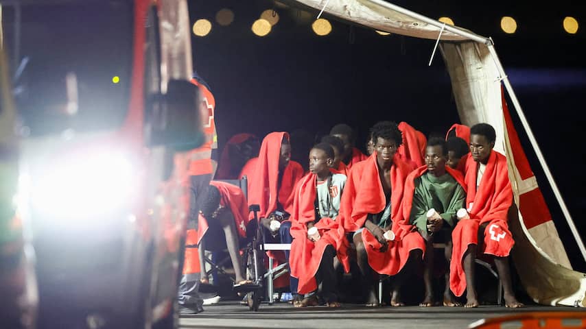 Foto bij Mogelijk tientallen migranten omgekomen bij oversteek naar Canarische Eilanden