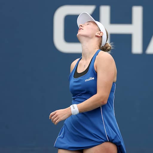 Illustratie bij: US Open-debutante Koevermans direct klaar na haar eerste Grand Slam-partij
