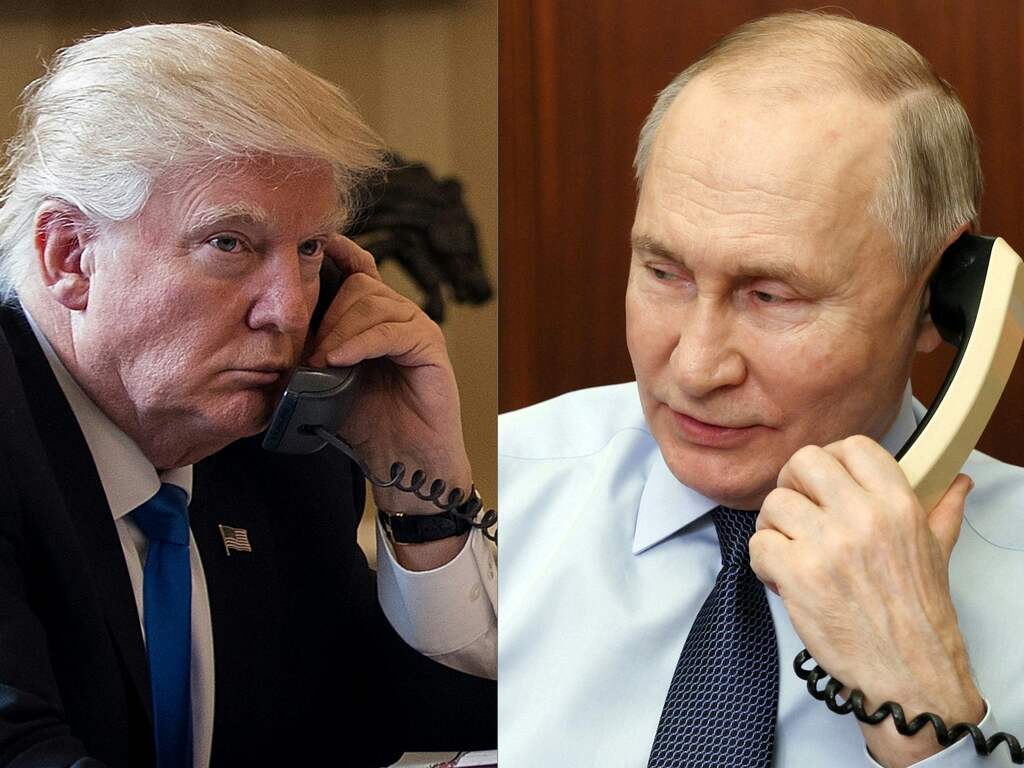 Poetin vertelt Trump dat Rusland moet reageren op Oekraïense aanval