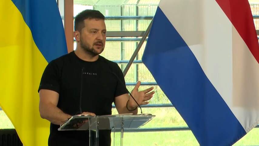 Zelensky: 'Komst F-16's geeft Oekraïne nieuw zelfvertrouwen'