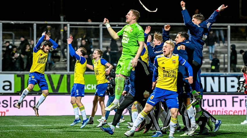 Halvefinalist Cambuur droomt van finale in De Kuip: 'Kunnen gekke