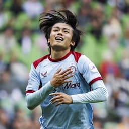 Feyenoord boekt nipte zege in Groningen dankzij topscorer Ueda