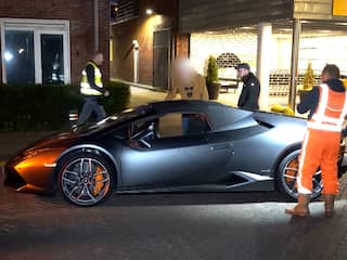 Politie neemt Lamborghini in beslag in Groningen