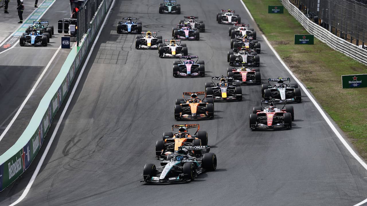Live F1 | Sprintrace in Zandvoort op punt van beginnen