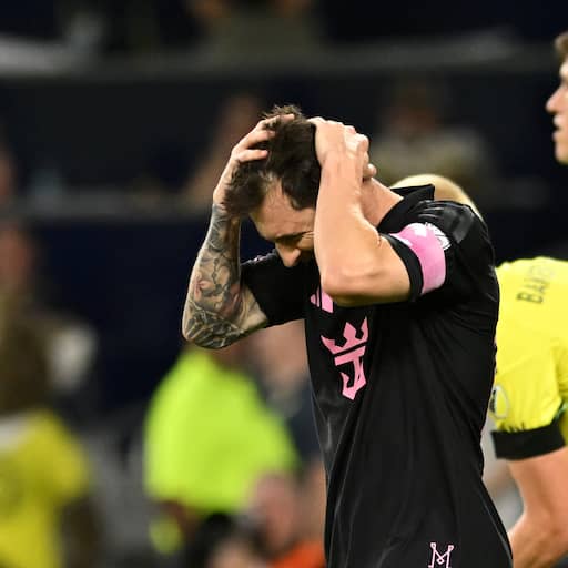 Lionel Messi mist derde penalty op rij en verliest met Inter Miami