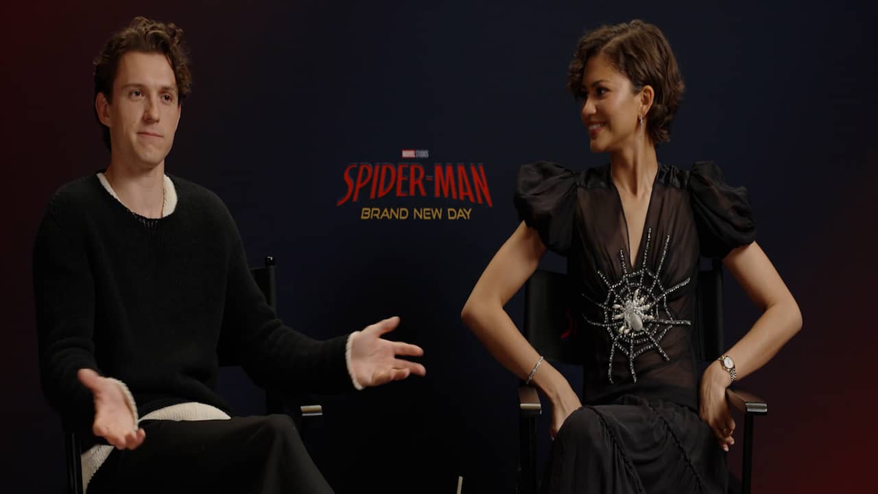 NU.nl interviewt Tom Holland en Zendaya: 'Ze helpt me geen spoilers meer te geven'