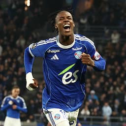 Emegha scoort vlak voor interlandperiode twee keer voor Strasbourg